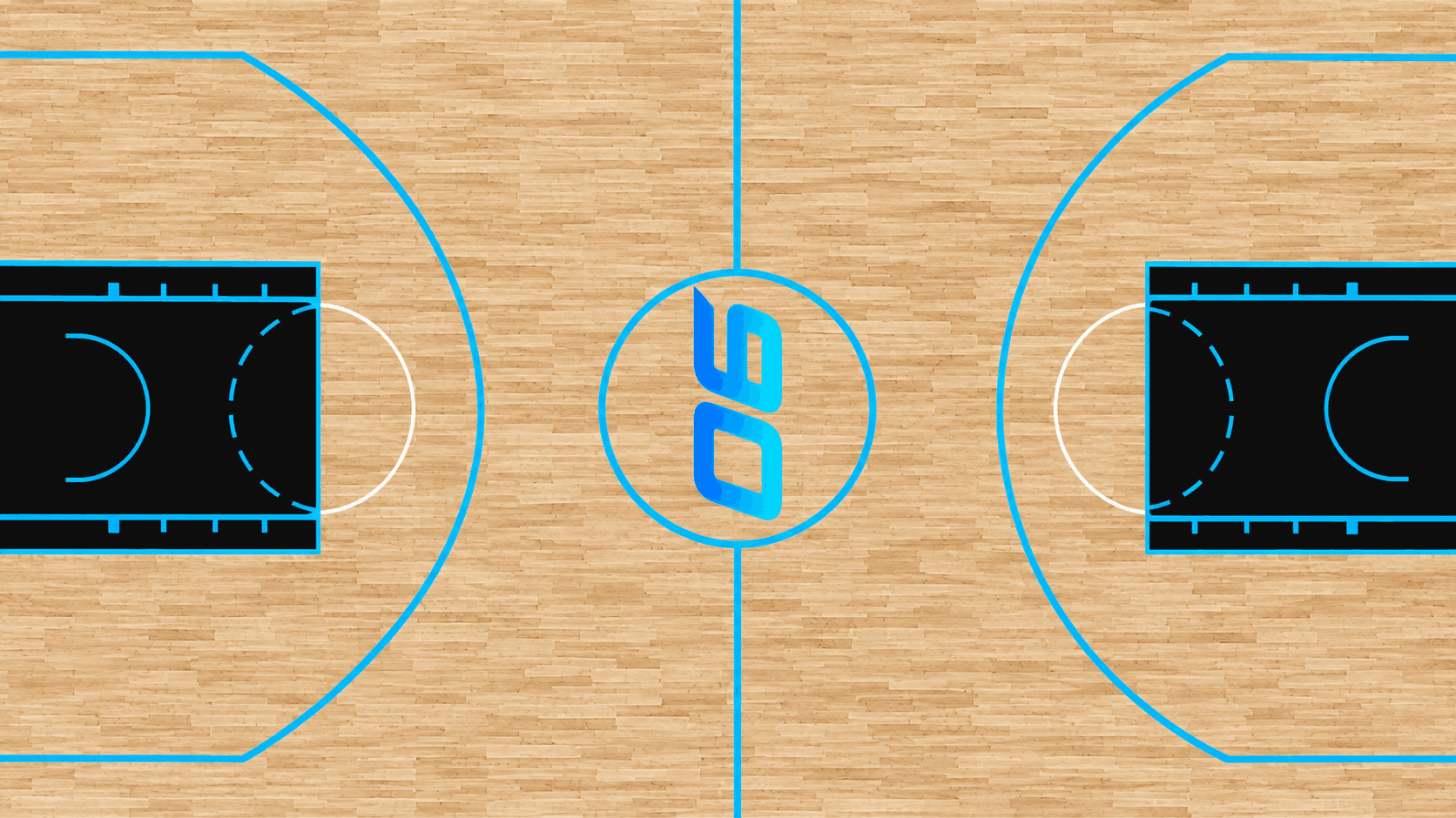 Quadra oficial da NBA